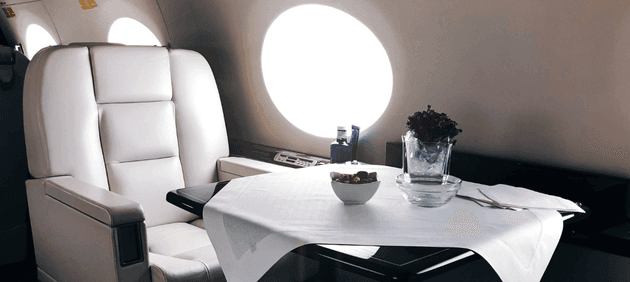 Private jet charter service
